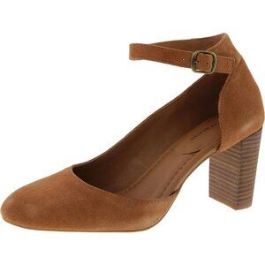 Lucky Brand Kalicia Womens Adjustable Suede Pumps Heels Size 7M